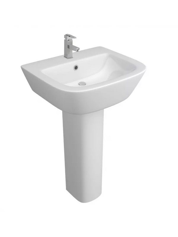Verona Full Pedestal Basin - 530mm